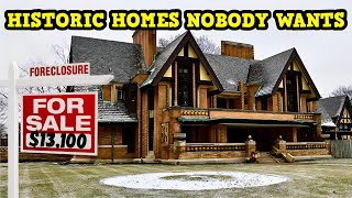 Dirt Cheap Historic Homes For Sale Anyone Could Buy Under 50000 [upl. by Dorr843]