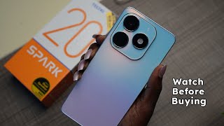 Tecno Spark 20 Unboxing amp Review Watch Before You Buy [upl. by Atsirhcal]