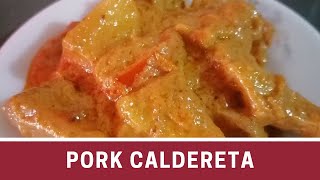 PORK CALDERETA  Joanna Quirino [upl. by Ninon]