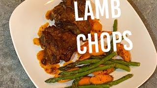 The Tastiest amp Tender Lamb Loin Chops  EasyTo Make With Vegetables Dinner Recipe [upl. by Apthorp]