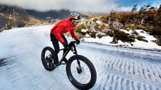 Tim Johnson’s Historic Fat Bike Winter Ascent [upl. by Jermayne12]