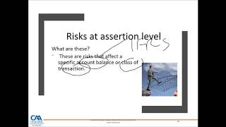 Identifying and assessing risks of material misstatement Part 1 [upl. by Noskcire]