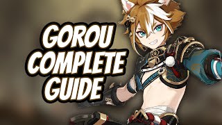 Gorou Support amp Sub DPS Build amp Guide  Genshin Impact [upl. by Sinnard]