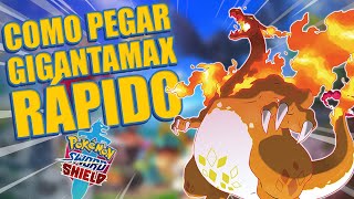 Como pegar QUALQUER Pokémon Gigantamax RÁPIDO e FÁCIL [upl. by Burgess]