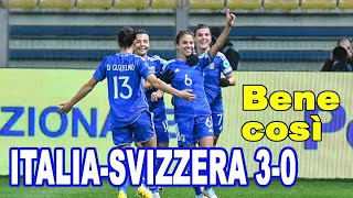 Italia femminile UWNL Svizzera battuta missione compiuta [upl. by Nayd]