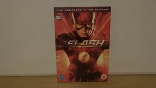 The Flash Season 3 UK DVD Unboxing [upl. by Wilmott]