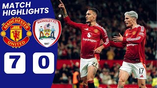 Manchester United vs Barnsley  EFLCarabao Cup  Highlights  17th Sept 2024 [upl. by Aerol]