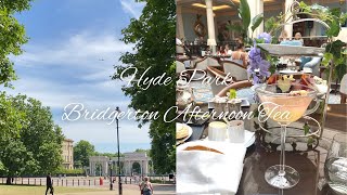 Bridgerton 브리저튼 에프터눈티 at The Lanesborough  Hyde park 구경하기 [upl. by Affra]