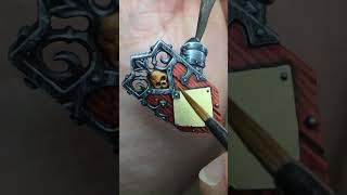 Painting NMM Cities of Sigmar Freeguild Steelhelm Champion paintingminiatures warhammer AOS [upl. by Aliekat]