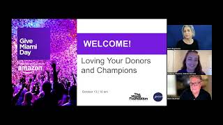 Loving Your Donors and Champions  Give Miami Day [upl. by Zonnya]