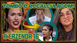 🐔A Fazenda 16 Larissa é eliminada grupão tomba recalcula e Yuri treta Fernando destrói Gizelly [upl. by Ylesara]