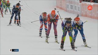 Biathlon World Championships 2016 Oslo Norway Mixed Relay 030316 [upl. by Leonore74]