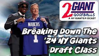 Breaking Down The 2024 New York Giants Draft Class  Full Review [upl. by Aniret]