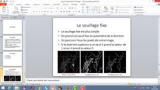 Cours de traitement dimage  Seuillage [upl. by Dorej]