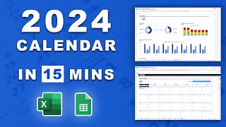 FREE Biweekly Payroll Calendar Excel  2024 [upl. by Jerrome]