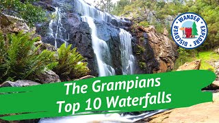 🌿 The Grampians  Top 10 Waterfalls  The Grampians Victoria [upl. by Tneciv]