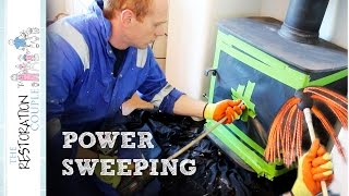 DIY Sweeping your Wood Burning Stove or Chimney [upl. by Amikay557]