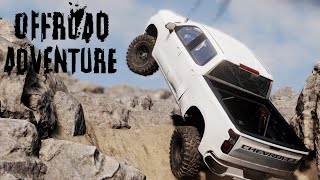 Silverado 1500  Offroad Adventure  Moded Suspension1–  BeamNG Drive [upl. by Yaron]