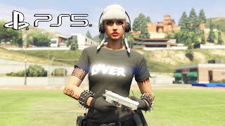 GTA 5 Online PS5 Run And Gun Montage [upl. by Dnar]