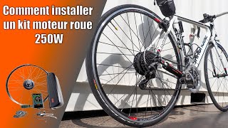 Comment installer un kit moteur roue 250W OZO sur son vélo [upl. by Siward]