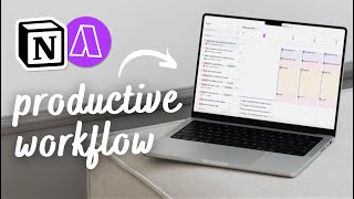 Productivity System Workflow using Notion amp Akiflow 2024 [upl. by Oiliruam]