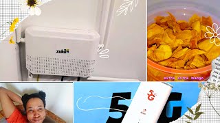 Use WiFi Routerslike Zuku with a Powerbank Also 5G Airtel quick review also some snacks I like [upl. by Ettennaej]