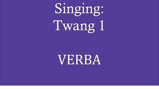 Singing Twang exercise 1 [upl. by Ladiv]