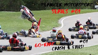 GoKart Crash amp Fail Compilation  Series 01 [upl. by Calendre]