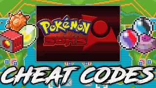 Pokemon Sors All Cheat Codes  Mega Stone Cheat Codes amp All Evolutionary Items Cheat Code Part 03 [upl. by Ariaet776]