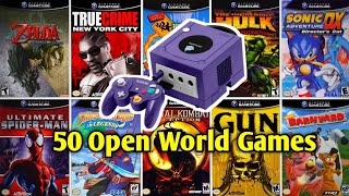 Top 50 Best Open World Games for Nintendo Gamecube [upl. by Htaek]