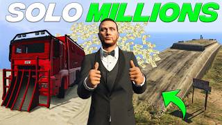 10 BEST Ways To Make Money SOLO In GTA Online [upl. by Aicnerolf]