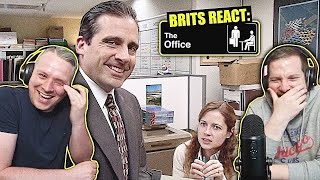 British Guys HILARIOUS The Office Reaction  Season 2 Episode 11 Booze Cruise [upl. by Eliades507]