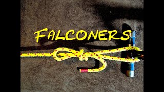 Falconers Knot How to Tie OneHanded Knot 😄 [upl. by Lozano]