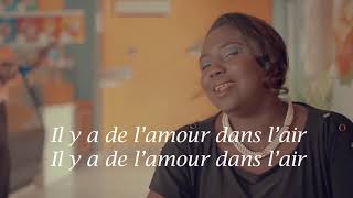 Lamour dans lair Myriam Guerville et Rodyoume Dieujuste Karaoke [upl. by Ailekat998]