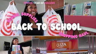 BACK TO SCHOOL SHOPPING HAUL 2024 [upl. by Olzsal]