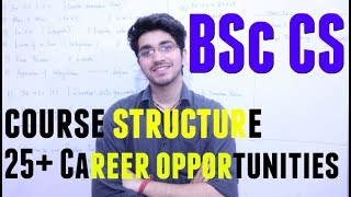 BSc Computer Science  Course Structure  Career Opportunities  20 career options after BSc CS [upl. by Irdua]