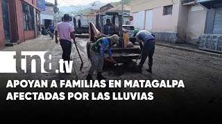 Ayudan a las familias afectadas por desborde de cauces en Matagalpa [upl. by Fidelis285]