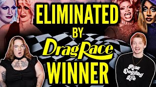 Eliminated by Seasons Winner during Lip Sync For Your Life on RuPauls Drag Race [upl. by Leunad]