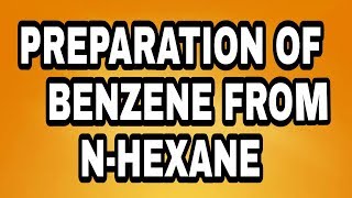 Preperation of Benzene from nhexane explain in URDU HINDI chemistry 12 learning 4u [upl. by Asiil]