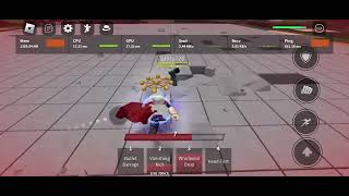 laggiest battlegrounds gameplay roblox the strongest battlegrounds [upl. by Nosydam]