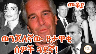 Mekoya  Jeffrey Epstein ወንጀለኛው ጄፍሪ ኤፕስቲን በእሸቴ አሰፋ Eshete Asseafa [upl. by Nemzzaj673]