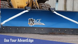 The Best Floating Carbide Cutting Edge for Snow Pushers  AdvantEdge [upl. by Orimisac]