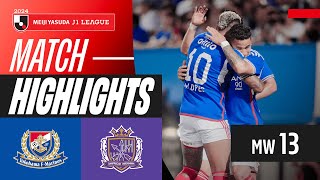 Matheus Sparkles  Yokohama F･Marinos 32 Sanfrecce Hiroshima  2024 J1 LEAGUE HIGHLIGHTS  MW 13 [upl. by Norrabal]