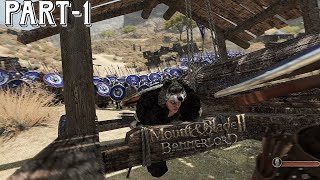 destroying Khuzait militia  mount and blade 2 bannerlord  hindi gameplay 2024 [upl. by Ula]