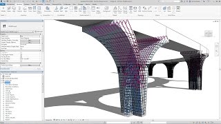 Revit 2018 New Feature  Rebar Placement in Free Form Concrete Objects [upl. by Julie]