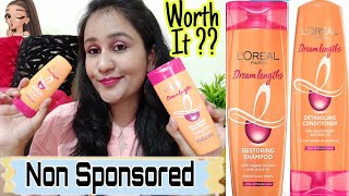 Loreal Paris Dream Length Shampoo amp Conditioner Review  Non Sponsored Review [upl. by Kopple645]