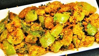 ढोबळी मिरची पीठ पेरून  Besan Shimla Mirch Recipe  Besan Ki Sukhi Sabzi  Capsicum with Gram flour [upl. by Ayojal]