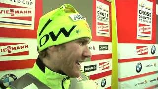 Devon Kershaw talks skiathlon in Rybinsk [upl. by Arracahs]