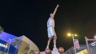 All Staples Center Statues In Order Updated With Kobe Bryant [upl. by Karoly]