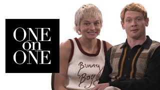 Emma Corrin and Jack OConnell One on One  Bazaar UK [upl. by Gorski319]